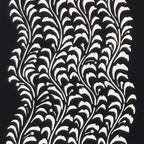 Antique Japanese Katagami Paper Kimono Stencil Katazome Seaweed Nori Vines A774