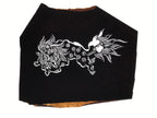Antique Japanese Katagami Paper Kimono Stencil Katazome Shishi Lion Dog A889
