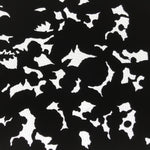 Antique Japanese Katagami Paper Kimono Stencil Katazome Silhouette Flowers C908