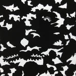 Antique Japanese Katagami Paper Kimono Stencil Katazome Silhouette Flowers C908