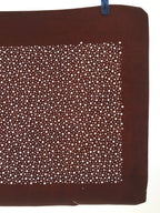 Antique Japanese Katagami Paper Kimono Stencil Katazome Simple Dot Pattern A657
