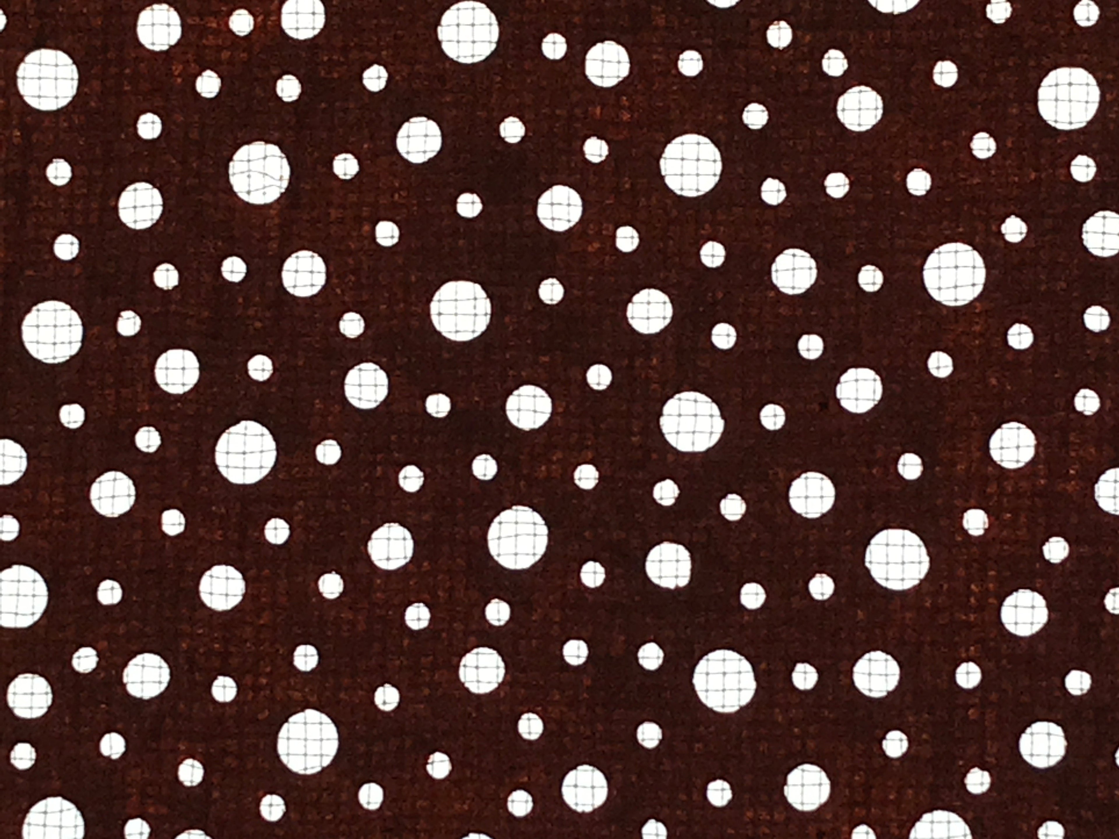 Antique Japanese Katagami Paper Kimono Stencil Katazome Simple Dot Pattern A657