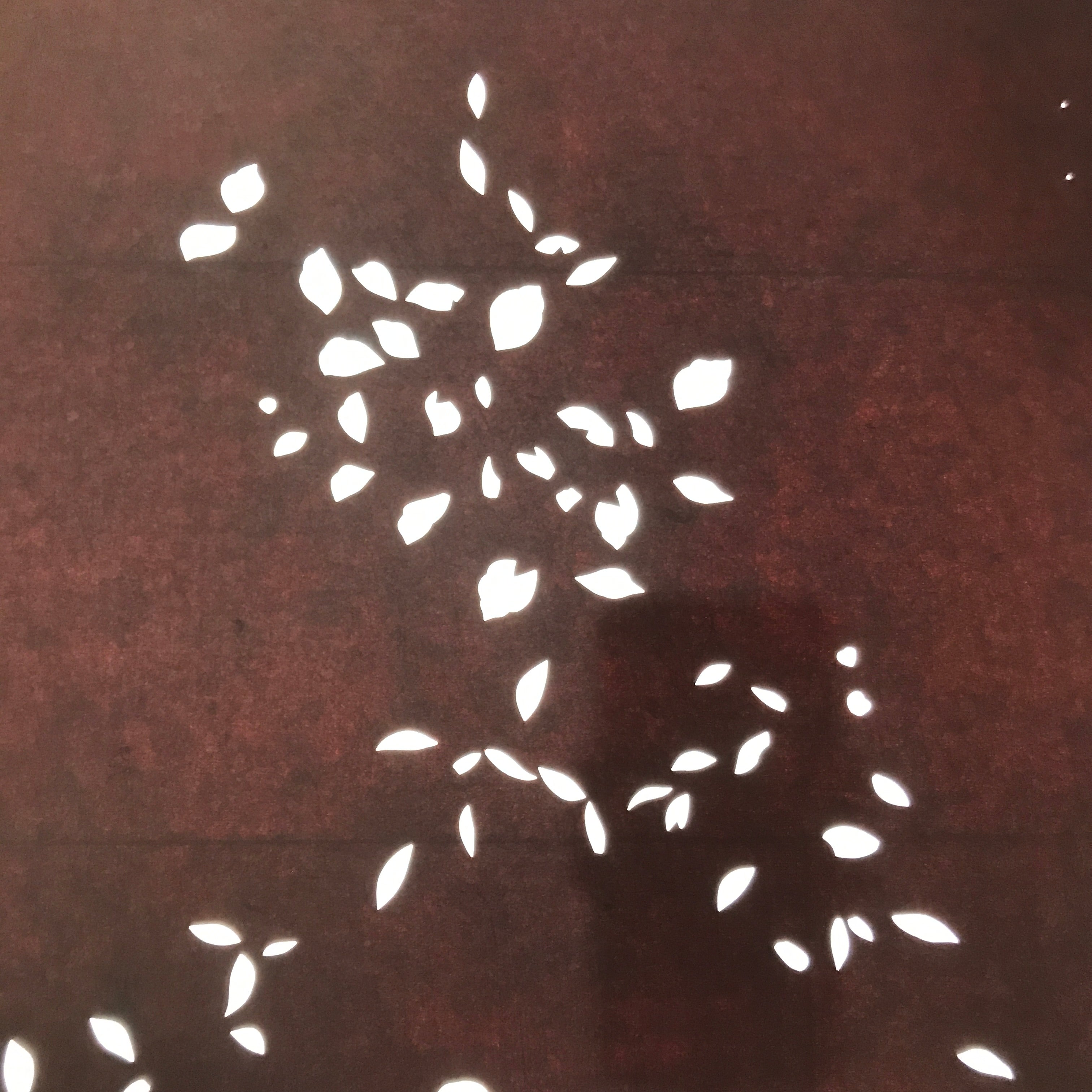 Antique Japanese Katagami Paper Kimono Stencil Katazome Simple Plant Design C946