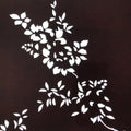 Antique Japanese Katagami Paper Kimono Stencil Katazome Simple Plant Design C947
