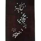 Antique Japanese Katagami Paper Kimono Stencil Katazome Simple Plant Design C956