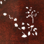 Antique Japanese Katagami Paper Kimono Stencil Katazome Simple Plant Design C957