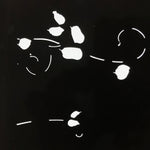 Antique Japanese Katagami Paper Kimono Stencil Katazome Small Plant Leaves C926