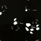 Antique Japanese Katagami Paper Kimono Stencil Katazome Small Plant Leaves C926