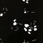 Antique Japanese Katagami Paper Kimono Stencil Katazome Small Plant Leaves C926