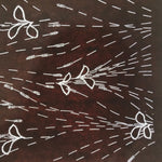 Antique Japanese Katagami Paper Kimono Stencil Katazome Tall Plant Pattern C914