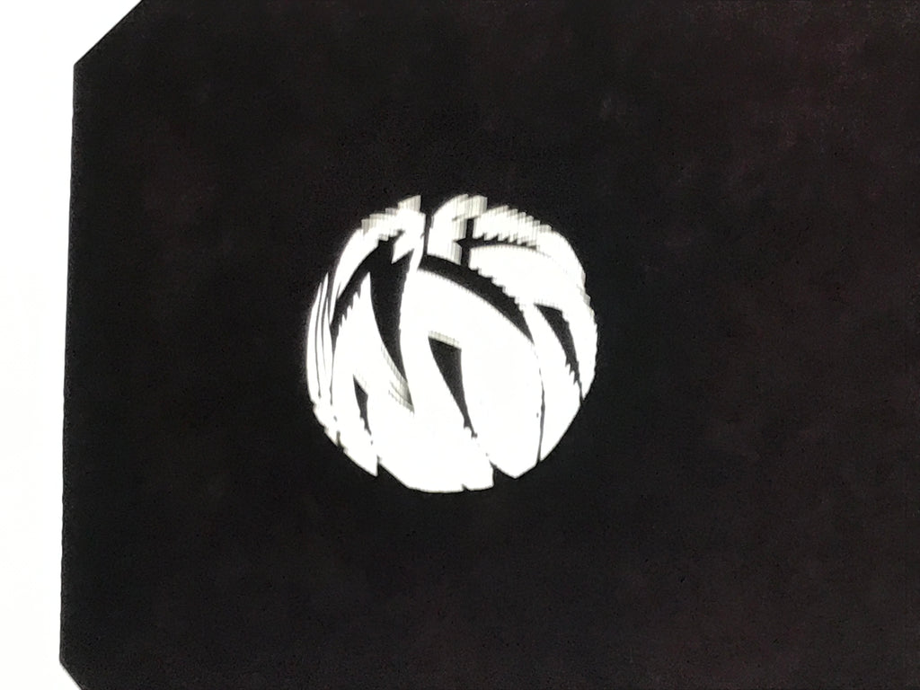 Antique Japanese Katagami Paper Kimono Stencil Katazome Temari Ball Plant A792