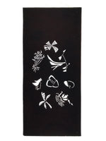 Antique Japanese Katagami Paper Kimono Stencil Katazome Travel Theme Design A802