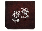 Antique Japanese Katagami Paper Kimono Stencil Katazome Two Roses Bara A797