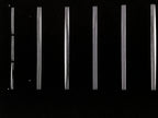 Antique Japanese Katagami Paper Kimono Stencil Katazome Vertical Lines A834