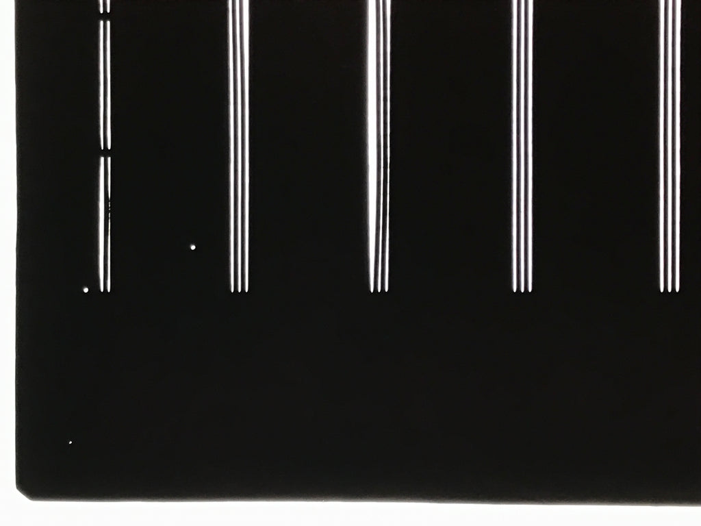 Antique Japanese Katagami Paper Kimono Stencil Katazome Vertical Lines A834