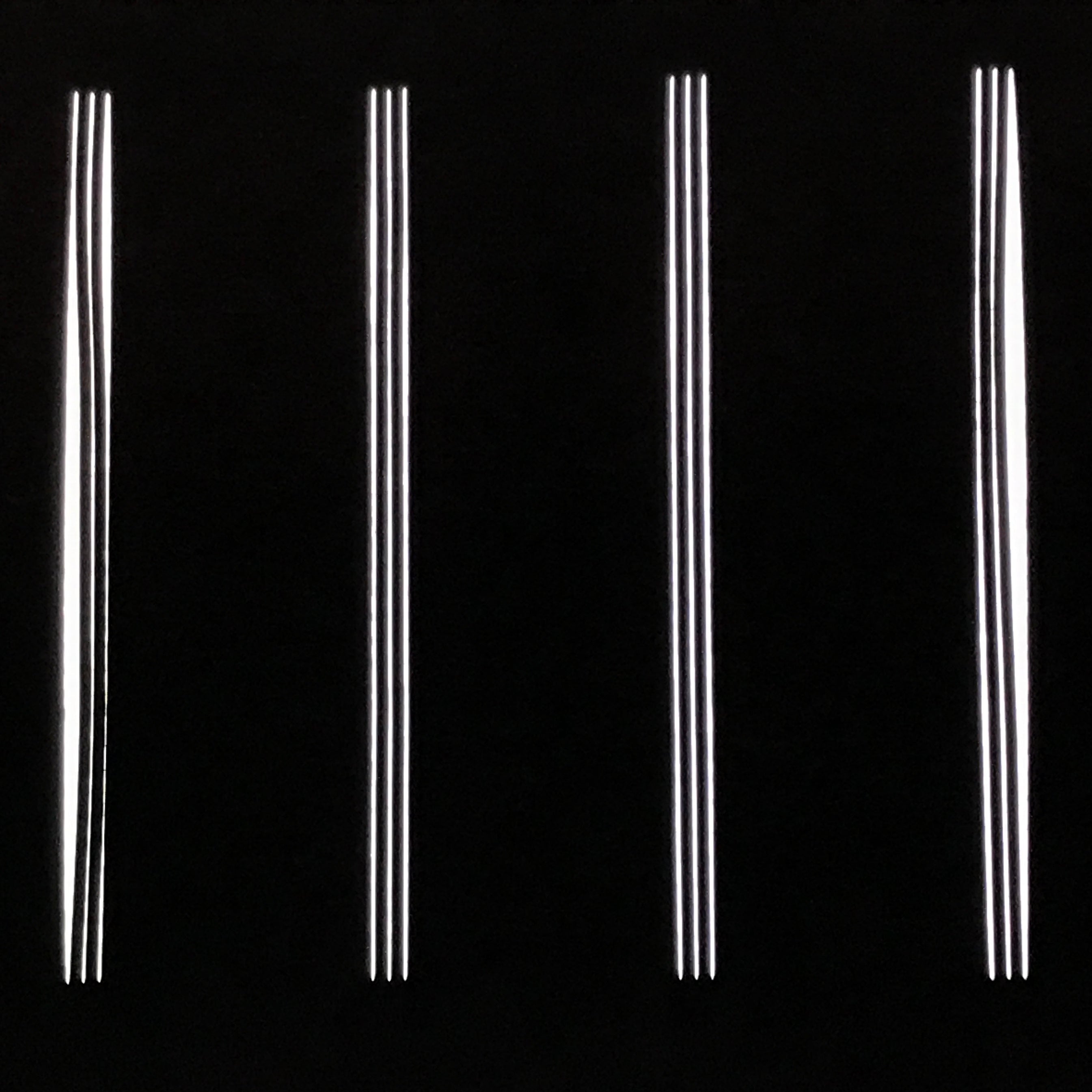 Antique Japanese Katagami Paper Kimono Stencil Katazome Vertical Lines A834