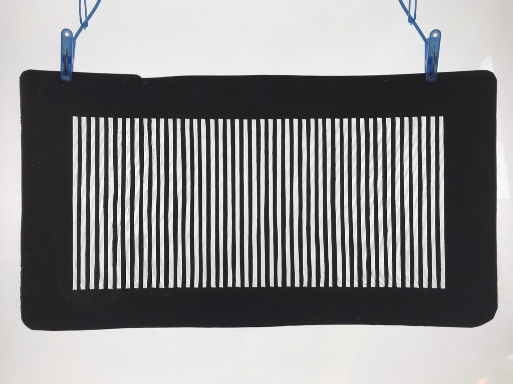 Antique Japanese Katagami Paper Kimono Stencil Katazome Vertical Stripes A648