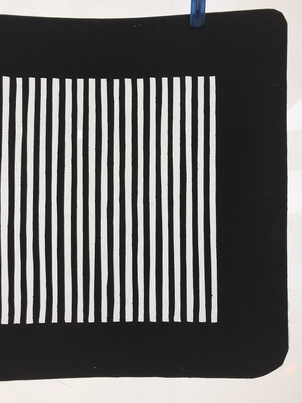 Antique Japanese Katagami Paper Kimono Stencil Katazome Vertical Stripes A648