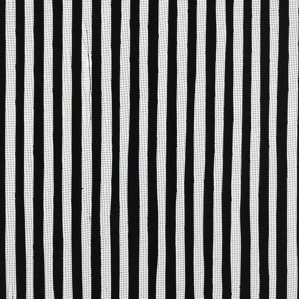 Antique Japanese Katagami Paper Kimono Stencil Katazome Vertical Stripes A648