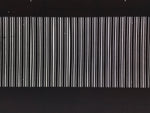 Antique Japanese Katagami Paper Kimono Stencil Katazome Vertical Stripes A869