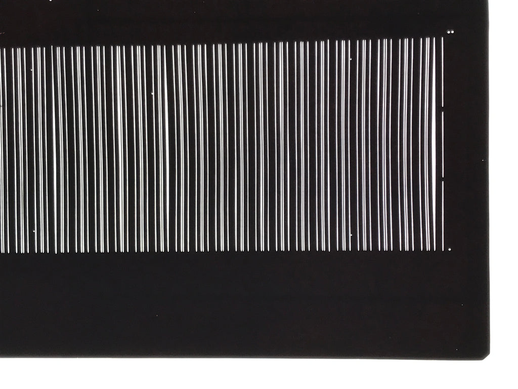 Antique Japanese Katagami Paper Kimono Stencil Katazome Vertical Stripes A869