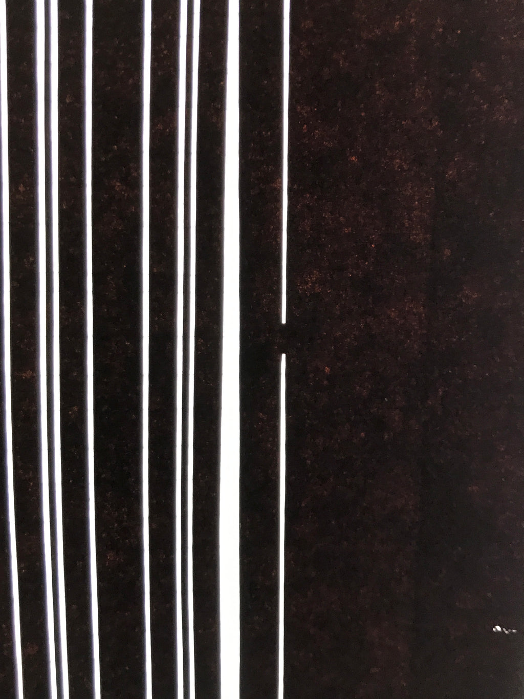 Antique Japanese Katagami Paper Kimono Stencil Katazome Vertical Stripes A869