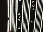 Antique Japanese Katagami Paper Kimono Stencil Katazome Vertical Stripes A884