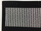 Antique Japanese Katagami Paper Kimono Stencil Katazome Vertical Stripes A884