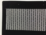 Antique Japanese Katagami Paper Kimono Stencil Katazome Vertical Stripes A884