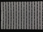 Antique Japanese Katagami Paper Kimono Stencil Katazome Vertical Stripes A884