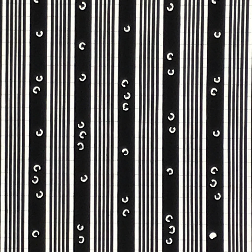 Antique Japanese Katagami Paper Kimono Stencil Katazome Vertical Stripes A884