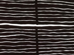 Antique Japanese Katagami Paper Kimono Stencil Katazome Wavy Stripe Pattern C897