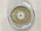 Antique Japanese Koimari Bowl Blue Sometsuke Floral Pattern Shishi Lion PY341