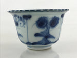 Antique Japanese Koimari Imari Bowl Kobachi Blue Sometsuke Floral Design PY387