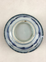 Antique Japanese Koimari Imari Bowl Kobachi Blue Sometsuke Flower Arabesque PY39