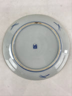 Antique Japanese Koimari Imari Plate Plum Blossom Nightingale Kozara Gold PY352