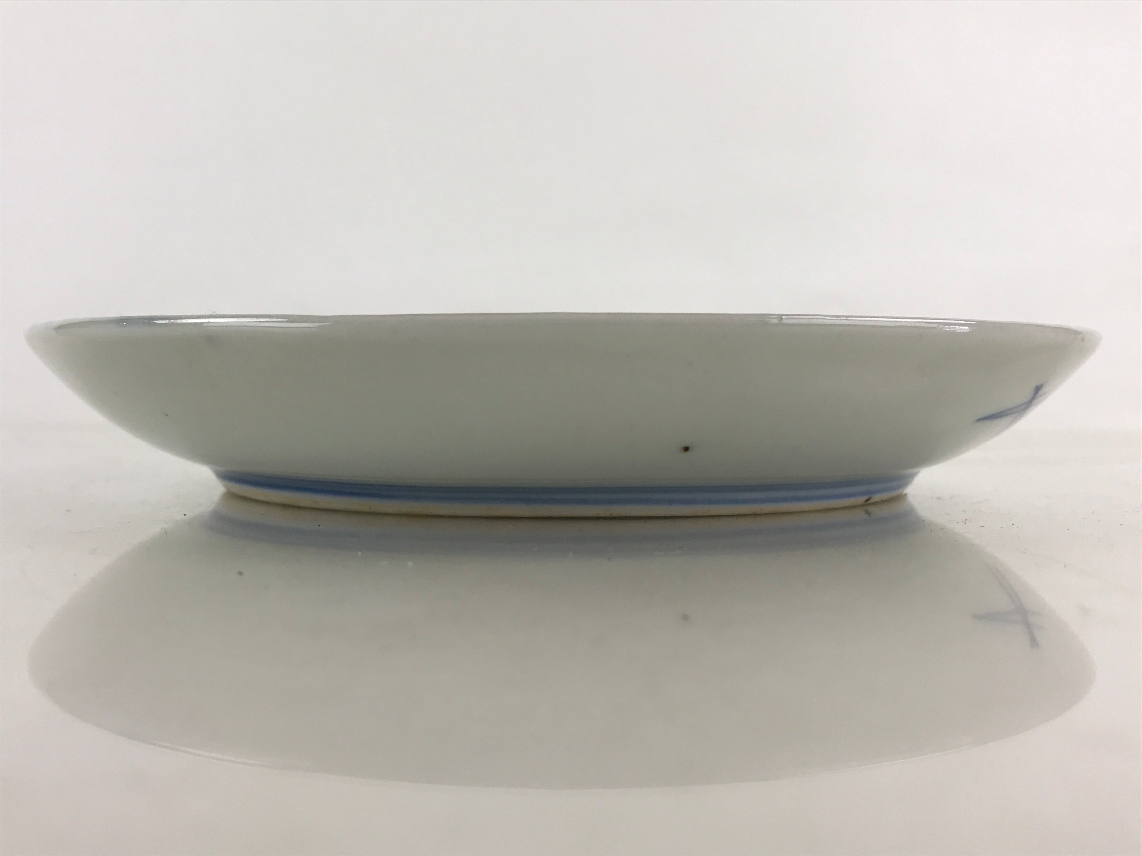 Antique Japanese Koimari Imari Plate Plum Blossom Nightingale Kozara Gold PY352