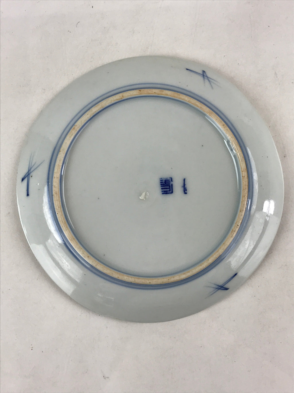 Antique Japanese Koimari Imari Plate Plum Blossom Nightingale Kozara Gold PY353