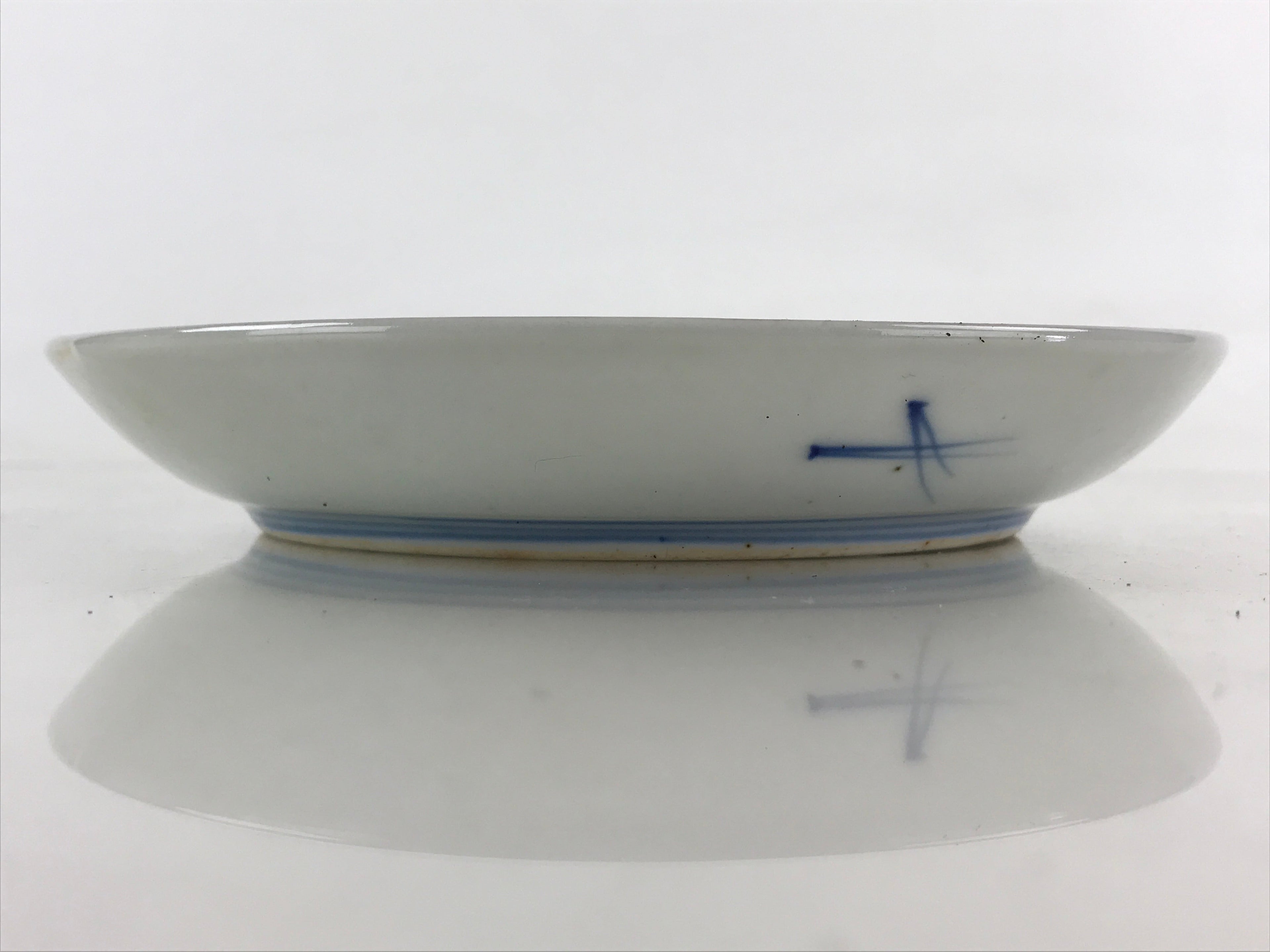 Antique Japanese Koimari Imari Plate Plum Blossom Nightingale Kozara Gold PY353