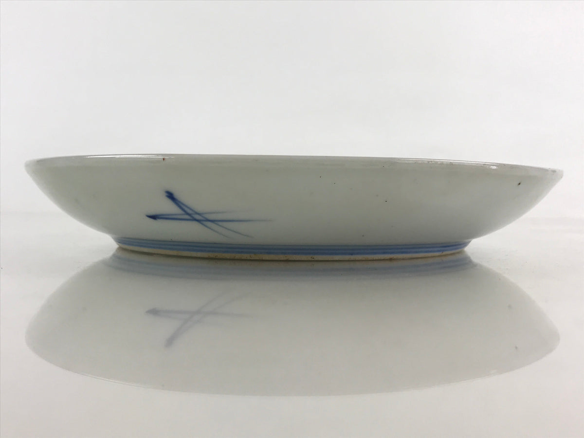 Antique Japanese Koimari Imari Plate Plum Blossom Nightingale Kozara Gold PY357