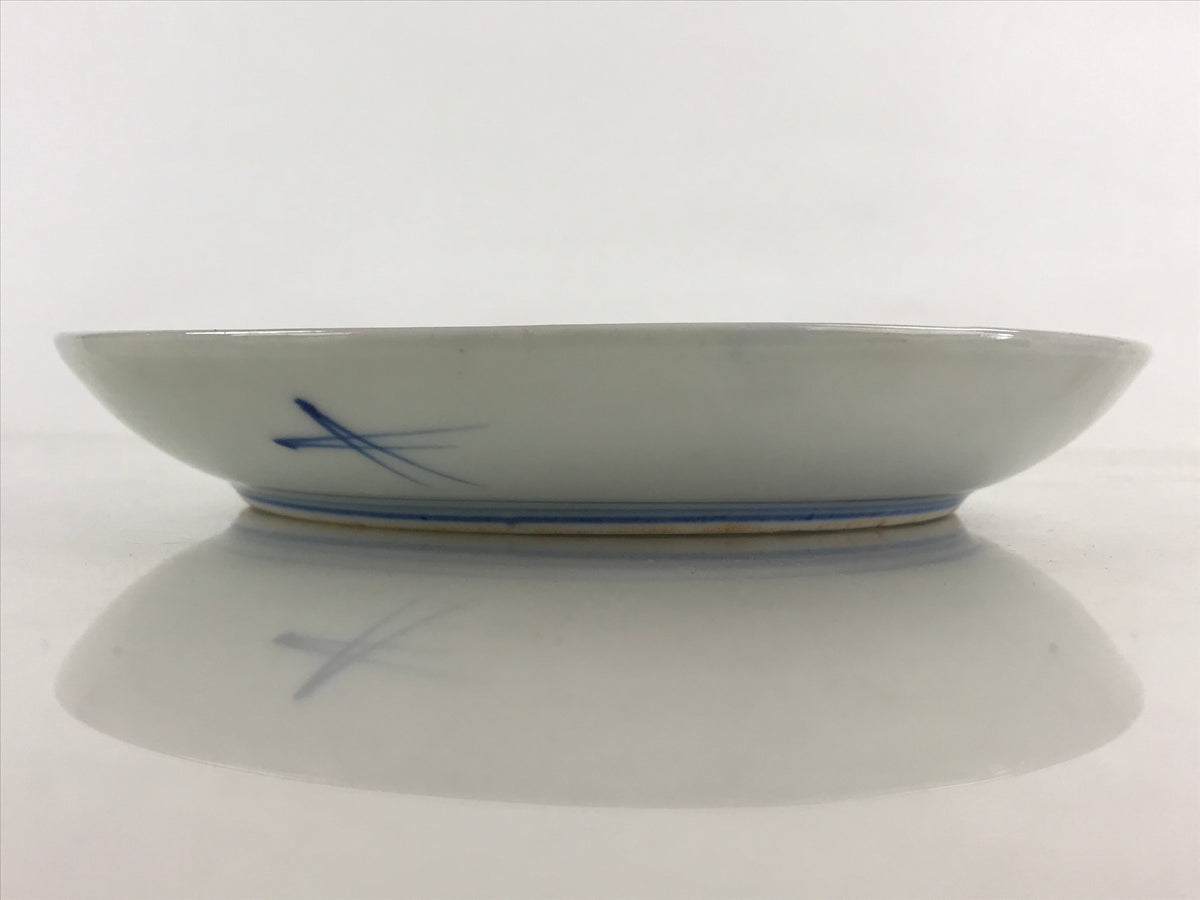 Antique Japanese Koimari Imari Plate Plum Blossom Nightingale Kozara Gold PY357