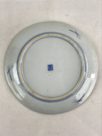 Antique Japanese Koimari Imari Plate Plum Blossom Nightingale Kozara Gold PY360