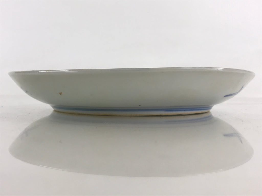 Antique Japanese Koimari Imari Plate Plum Blossom Nightingale Kozara Gold PY363