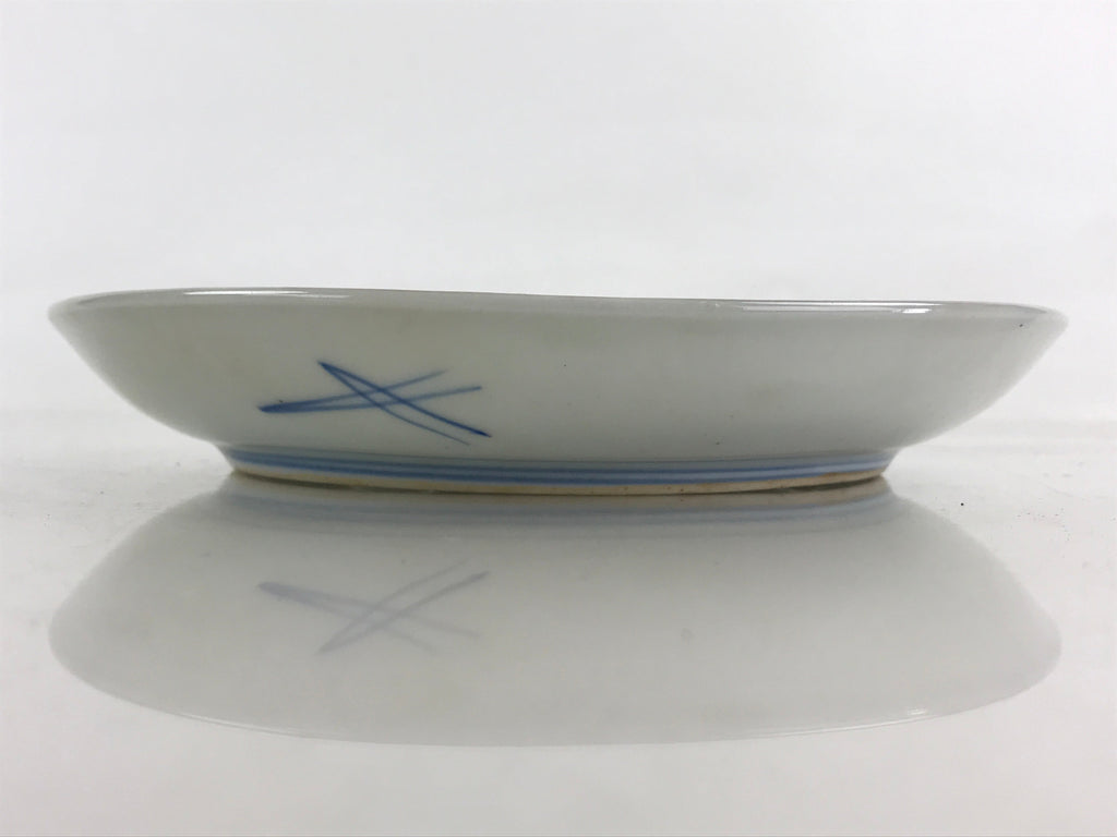 Antique Japanese Koimari Imari Plate Plum Blossom Nightingale Kozara Gold PY363