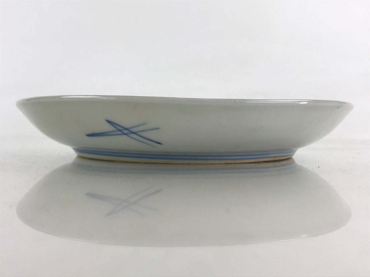 Antique Japanese Koimari Imari Plate Plum Blossom Nightingale Kozara Gold PY363