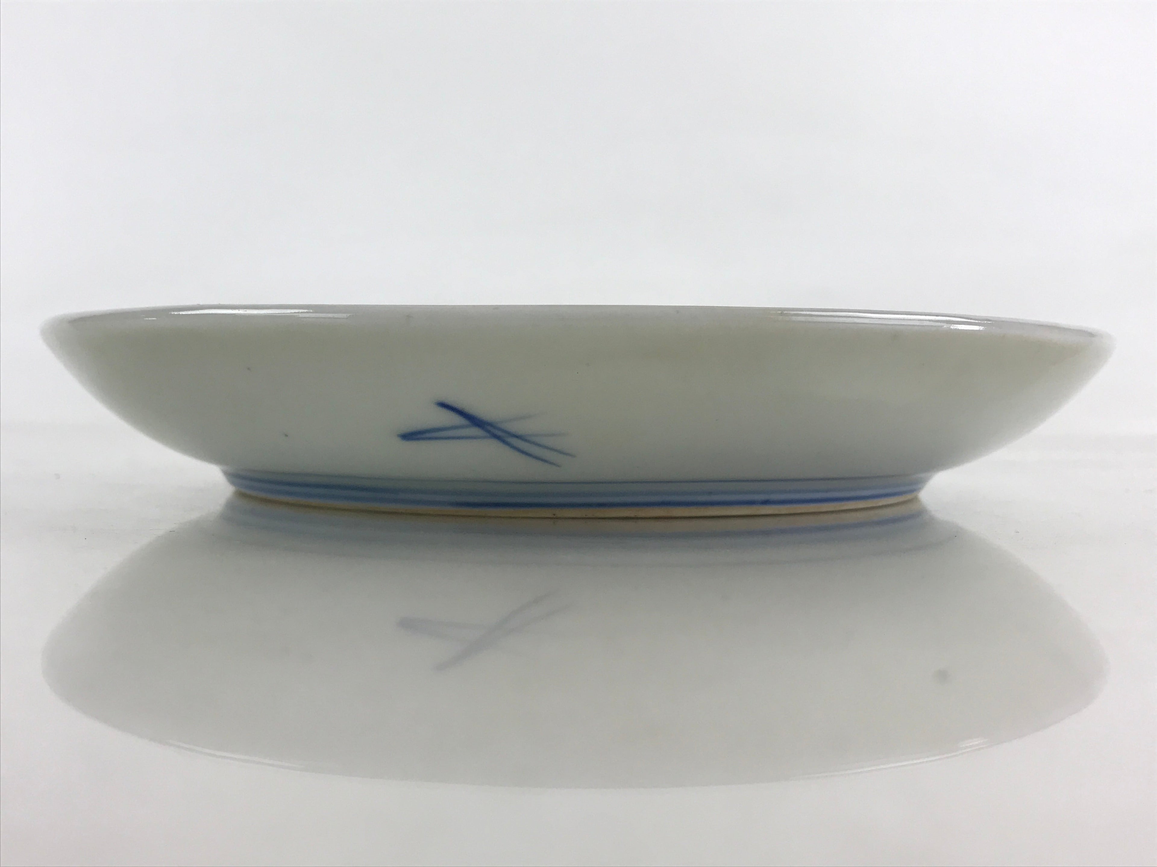Antique Japanese Koimari Imari Plate Plum Blossom Nightingale Kozara Gold PY365