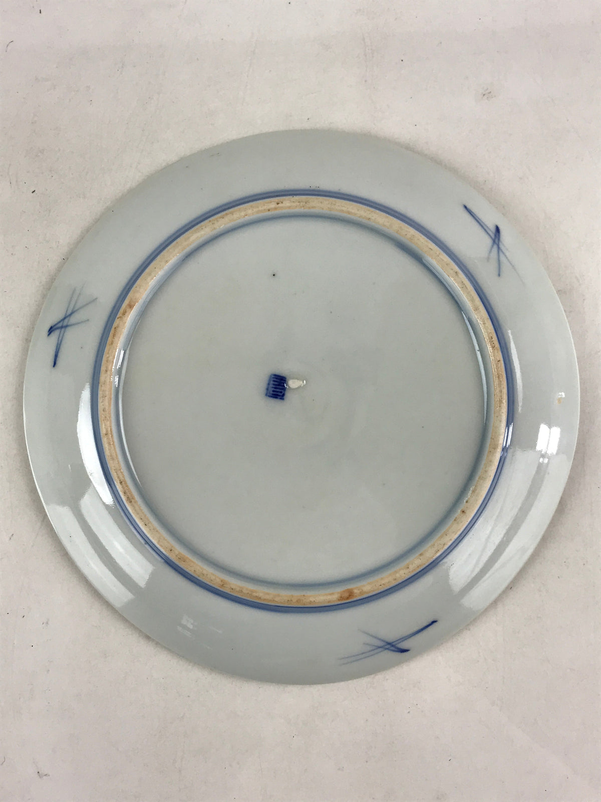 Antique Japanese Koimari Imari Plate Plum Blossom Nightingale Kozara Gold PY367