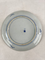 Antique Japanese Koimari Imari Plate Plum Blossom Nightingale Kozara Gold PY369