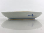 Antique Japanese Koimari Imari Plate Plum Blossom Nightingale Kozara Gold PY370