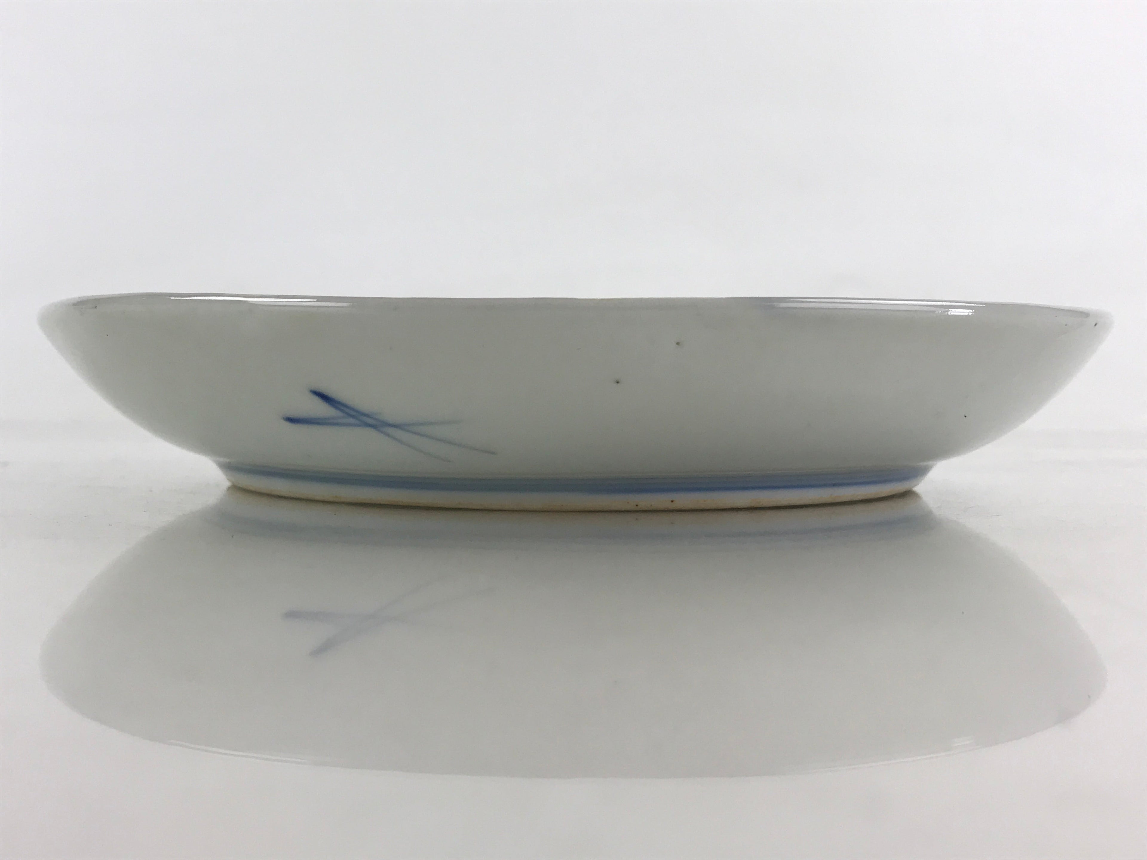 Antique Japanese Koimari Imari Plate Plum Blossom Nightingale Kozara Gold PY370